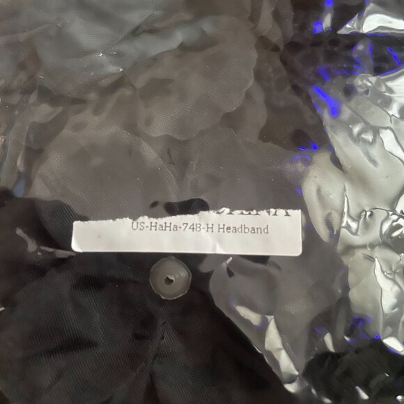 Gothic Black Halo Crown With Veil - Picture 14 of 14